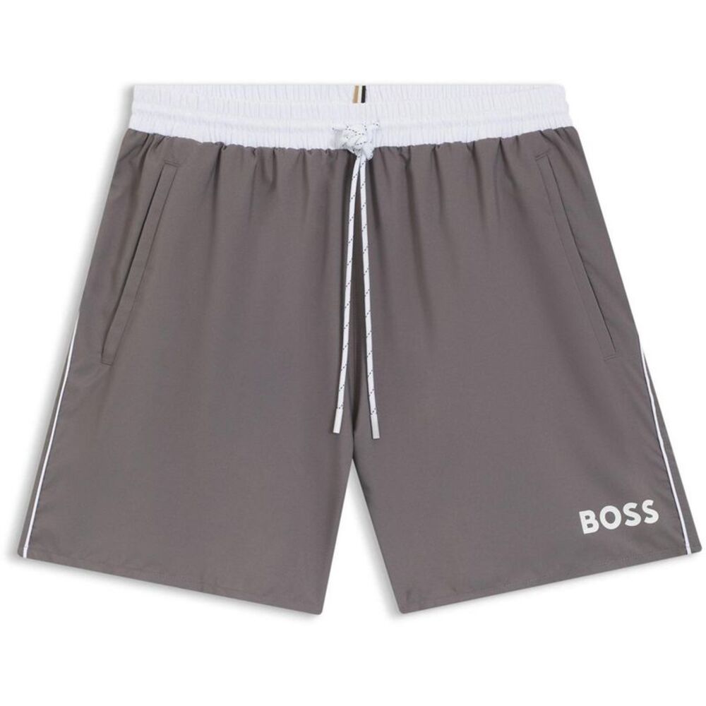 Boss Mens Starfish Swim Shorts / Dark Grey
